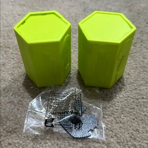 Hallmark Mystery Surprise Ornaments! Never opened! Bonus a suprise pin in a bag!